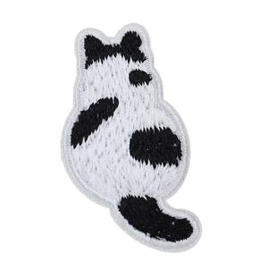 Custom Embroidery Patch Premium Outline Stitch Badge Wholesale <b>Iron</b> <b>On</b> Sew <b>On</b> for Jackets Hats Bags Clothing Decorative Fabric - Product Image 1