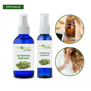 Aromaaz International - Hidrolato de Cardamomo 100% Natural en Forma Líquida, Materia Prima de Flores, Envase de Plástico, Modelo Kerala AI-HY-9843 - Product Image 4