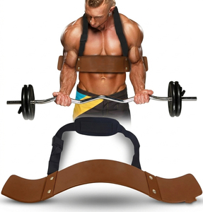 อุปกรณ์ออกกำลังกายแบบ Arm Blaster สำหรับบริหารกล้ามเนื้อไบเซ็ป ทำจากเหล็กและโลหะ สำหรับการเพาะกาย วัสดุ PC และโลหะ - Product Image 1