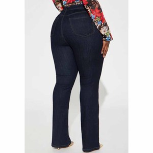 Skinny Fit Jeans <b>Women</b> High Waisted Slimming Denim <b>Trousers</b> Super <b>Stretch</b> Pencil Pants Dark Blue Lady Sexy Pants - Product Image 5