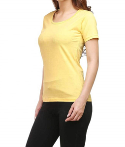 Nouveau t-shirt pour femme, décontracté, manches courtes, tissu en coton doux, respirant, idéal pour l'été, coupe confortable, basique, pour tous les jours, en solde. - Product Image 4