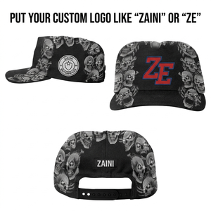 หมวกแก๊ป ZAINI รุ่น Unisex Trucker ผ้าคอตตอนหนา 280 GSM พร้อมโฟมบุภายใน สีดำขาว แบบห้าชิ้น ตาข่ายด้านหลัง ปรับขนาดได้ ปักลายตามสั่ง ด้วยเทคนิค Heat Transfer - Product Image 4
