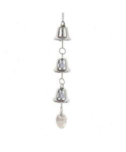 Última Novedad: Campana Rústica Dorada Colgante, Adorno Hecho a Mano para Árbol de Navidad Estilo Granja, Detalle Festivo - Product Image 3