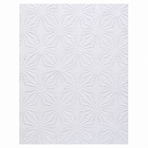 Hojas de Papel Hechas a Mano con Estampado Floral Blanco Premium para Invitaciones de Boda, Envoltura de Regalos, Manualidades, Creación de Tarjetas - Product Image 1
