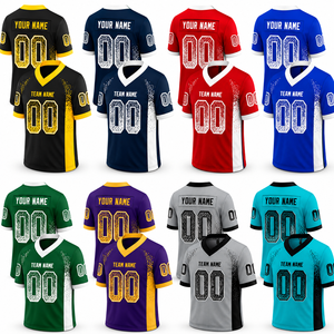 Uniforme de Fútbol Americano Personalizado y Transpirable, Marca Privada OEM para Clubes, Equipos, Ligas, Escuelas Deportivas, Logotipos, Números, Pantalones Cortos - Product Image 2
