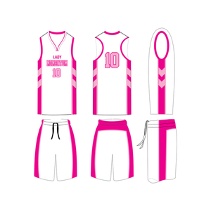 Uniforme de Baloncesto Tackle Twill para Mujer, Logotipo Bordado Personalizado, Nombre y Número, Uniforme Deportivo Profesional para Equipo Femenino - Product Image 3