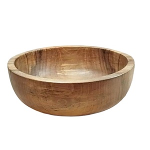 Tazón de Madera de Mango Ecológico, Biodegradable, Hecho a Mano, con Acabado Natural, Moderno, para Servir Ensaladas, Frutas y Decoración del Hogar - Product Image 1