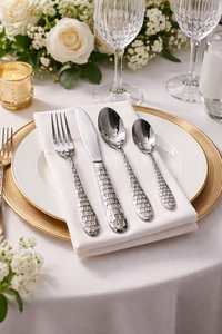 ชุดมีดส้อมช้อน ชุดช้อนส้อม 6 ชิ้น ชุดช้อนส้อมบนโต๊ะอาหาร ชุดช้อนส้อมสำหรับรับประทานอาหาร ชุดช้อนส้อมทันสมัย ชุดช้อนส้อมแบบหนา - Product Image 4