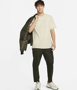 T-shirt surdimensionné en coton pour homme de qualité supérieure avec poche poitrine, tissu doux et respirant, streetwear décontracté pour tous les jours - Product Image 4