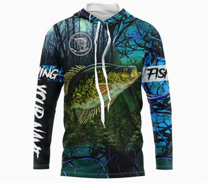 Camisetas de Pesca de Manga Larga con Logotipo Personalizado por Sublimación Completa, Nuevo Diseño - Product Image 2