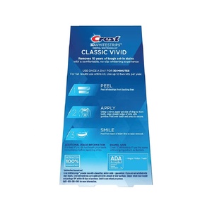 Kit de blanchiment des dents Crest 3D Whitestrips Vivid White, 12 traitements, approuvé par l'ADA - Product Image 3