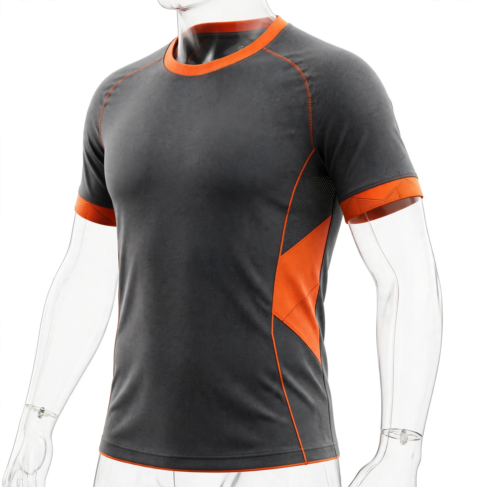 Gris anthracite Orange
