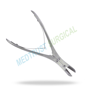 Pinzas de corte óseo Ruskin Liston de acción compuesta, instrumento quirúrgico ortopédico, cortador de huesos de doble acción, herramienta veterinaria - Product Image 4