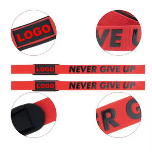 สายรัดข้อมือยกน้ำหนัก GET SET GO SPORTS IND ผ้าฝ้ายหนาพิเศษ สำหรับฟิตเนส ยกน้ำหนัก ออกกำลังกาย สายรัดข้อมือเดดลิฟท์ สายรัดยกน้ำหนักแบบพาราลิฟติ้ง สำหรับทุกเพศ - Product Image 5