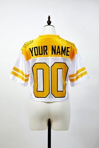 Custom Sublimation Printing Streetwear Football Shirt Custom Embroidery Design Mesh Crop National Team Fans Soccer Jersey - Product Image 5