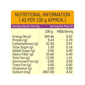 Poudre de masala Tadka Tandoori fraîchement mélangée, boîte de 100 g - Excellente qualité, fabriquée en Inde pour les légumes - Product Image 4