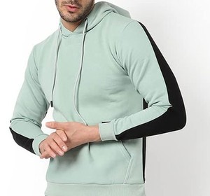 <b>Mens</b> <b>Thermal</b> Hoodie Warm Inner Layer Pullover Sweatshirt Long Sleeve Cold Weather Casual <b>Top</b> Custom Winter Sportswear Wholesale - Product Image 2