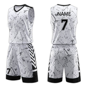 Meilleur design personnalisé pour les uniformes de basket-ball pour hommes, sublimation, prix de gros, nouveau design, uniforme de basket-ball pas cher - Product Image 1