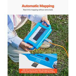 Localizzatore Professionale di Acqua Sotterranea con Touchscreen da 7 Pollici e Mappatura Automatica, Rilevatore di Acqua Sotterranea con Portata di 1640 Piedi (500m) per Pozzi - Product Image 4