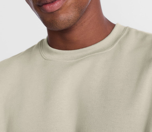 Sudadera de hombre de corte regular con hombros caídos, estilo urbano, cuello en V, forro polar grueso, suelta, informal, deportiva, de pana - Product Image 4