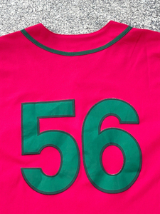 เสื้อเบสบอลพรีเมียมแบบยูนิเซ็กซ์ แขนสั้น ระบายอากาศได้ดี สีและขนาดสั่งทำได้ ไซส์พลัส ชื่อทีม ราคาขายส่ง - Product Image 6