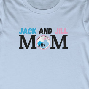 T-shirt bleu ciel à motif « Family Legacy » pour femme, design « Mom », en coton doux, manches courtes, col rond, vêtement décontracté pour tous les jours - Product Image 4