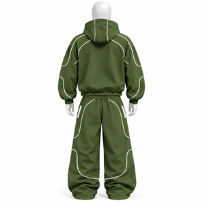 High Quality Fashionable <b>Men</b>’s Wind Breaker <b>Tracksuit</b> Set <b>Modern</b> Streetwear Style <b>Men</b> <b>Tracksuit</b> Available Custom <b>Design</b> - Product Image 5