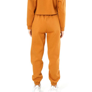 Pantalon de survêtement d'hiver pour femme, coupe ample, 100 % coton respirant, avec cordon de serrage à la taille, style décontracté - Product Image 4