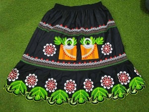 Faldas de Poliéster con Estampado Polinesio, Transpirables, de Alta Calidad, al por Mayor, Color y Talla Personalizables, Tradicionales de las Islas del Pacífico para Mujer - Product Image 1