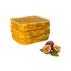 Fruta de la Pasión Congelada IQF, Deliciosa, Estándar Internacional, Sin Semillas, Empacada en Bolsas de Varios Tamaños, Precio Económico - Product Image 1