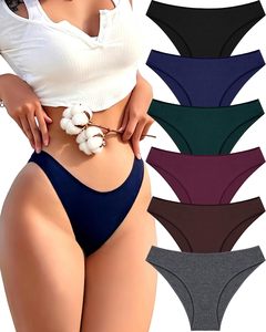 กางเกงในผู้หญิงแบบ Thong เอวต่ำ แต่งโบว์ ไร้ตะเข็บ เนื้อผ้านุ่ม ยืดหยุ่น กระชับ น้ำหนักเบา ระบายอากาศดี เป็นมิตรกับสิ่งแวดล้อม สวมใส่สบาย - Product Image 1