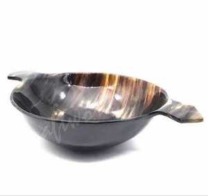 Tazón Pequeño Hecho a Mano con Acabado de Cuerno de Buey Natural, Desechable, para Servir Alimentos en Fiestas, Buffalo AL MALIK CRAFT - Product Image 4