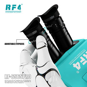 <span class=keywords><strong>Microscopio</strong></span> Trinocular RF4 Nuevo Modelo RF6565PRO con Multiplicador Fijo, Iluminación LED, Construcción Metálica, Soporte para Pantalla Externa 9 - Product Image 5