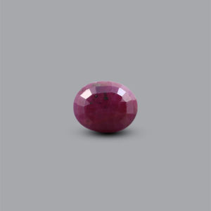 Natural Oval Cut Ruby 5.9 Carat Loose Gemstone for Fine Jewelry - Product Image 2