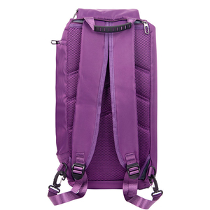 Bolsa Deportiva Unisex Morada con Cierre de Cremallera y Compartimento Interior, Capacidad de 20-30L, Estilo Casual, Material de Poliéster - Product Image 3