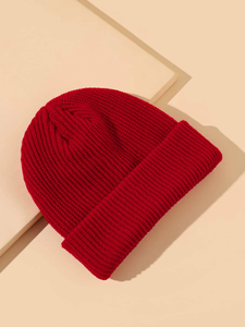 Gorros de Punto Acrílicos de Alta Calidad OEM, Unisex, Coloridos, a la Moda, con Etiqueta Tejida Personalizada, Gorros de Invierno para Esquí - Product Image 3