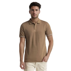 Polos tricotés en coton de haute qualité pour garçons, polos pour hommes avec broderie personnalisée, taille et couleurs personnalisées, nouvel arrivage - Product Image 1