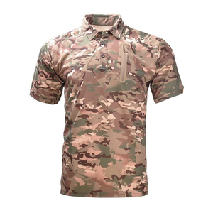 เสื้อยืดแขนสั้นลำลองสำหรับล่าสัตว์แบบยุทธวิธี เป็นมิตรกับสิ่งแวดล้อม น้ำหนักเบา ระบายอากาศได้ดี เหมาะสำหรับฤดูร้อน อุปกรณ์กลางแจ้ง - Product Image 4
