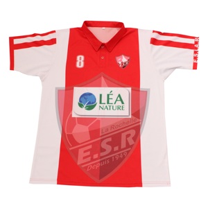 Camiseta de Fútbol Sublimada para Hombre, Manga Corta, Transpirable, 100% Poliéster, Uniforme de Fútbol, Corte Regular para Adultos, Uniforme Personalizado para Equipo - Product Image 1