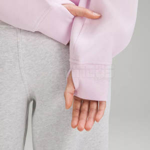 Sweat-shirt pour femme, style actuel, chaud et décontracté pour l'hiver, séchage rapide, respirant, demi-zip. - Product Image 5