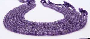 Cuentas lisas de amatista africana natural de 5-6 mm, forma de llanta, color púrpura, 13 pulgadas, cuentas de amatista para joyería. - Product Image 6