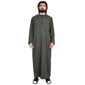 Thobe Émirati Premium, Kandura de Luxe, Vêtement Arabe Traditionnel, Jubba Élégante pour Hommes, Tenue Islamique Moderne Douce et Respirante - Product Image 2
