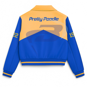 Chaqueta de Carreras Sigma Gamma Rho SGR con Cierre de Cremallera, Chaqueta de Carreras Personalizada con Patrón de Llamas de Algodón de Alta Calidad - Product Image 3