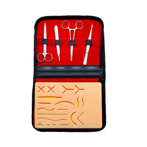 Kit de Práctica de Sutura Premium de 21 Piezas para Estudiantes de Medicina, Incluye Instrumentos Quirúrgicos Básicos y Almohadillas, en Venta - Product Image 5