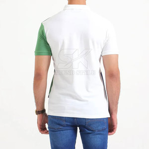 เสื้อโปโลผู้ชายแบบเรียบสีตัดต่อ ดีไซน์สั่งทำพิเศษ ปี 2026 ผลิตภัณฑ์ฤดูหนาว เสื้อโปโลผู้ชายแบบเรียบสีตัดต่อ ราคาถูก - Product Image 6