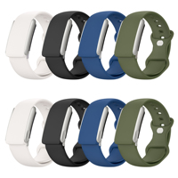 Pulseras de repuesto transpirables impermeables de silicona ajustable suave CM para WHOOP 5,0/MG
