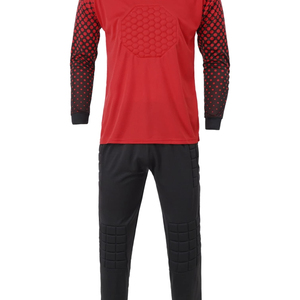 2026 High Quality Custom Name Printed 100% Polyester Quick Dry Football Long Sleeve Goalkeeper Jersey Suit for <b>Game</b> Sports - Product Image 4