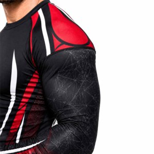 Camiseta de Compresión BEUDEN Personalizada para Hombre, Manga Larga, para MMA, BJJ, Grappling, Entrenamiento, Lucha, Deporte - Product Image 6