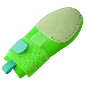Guante de Béisbol WARPRO INDUSTRY SS-BBSM-018 con Protección para la Palma Verde, Correa Ajustable, Entrenamiento, Tela No Tejida Resistente, para Mano Derecha - Product Image 1