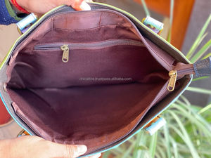 Nouveau élégant imprimé Animal recyclé fourrure cuir fourre-tout sous les bras sac femmes à la mode Multi couleur haute qualité femmes sacs à provisions - Product Image 6